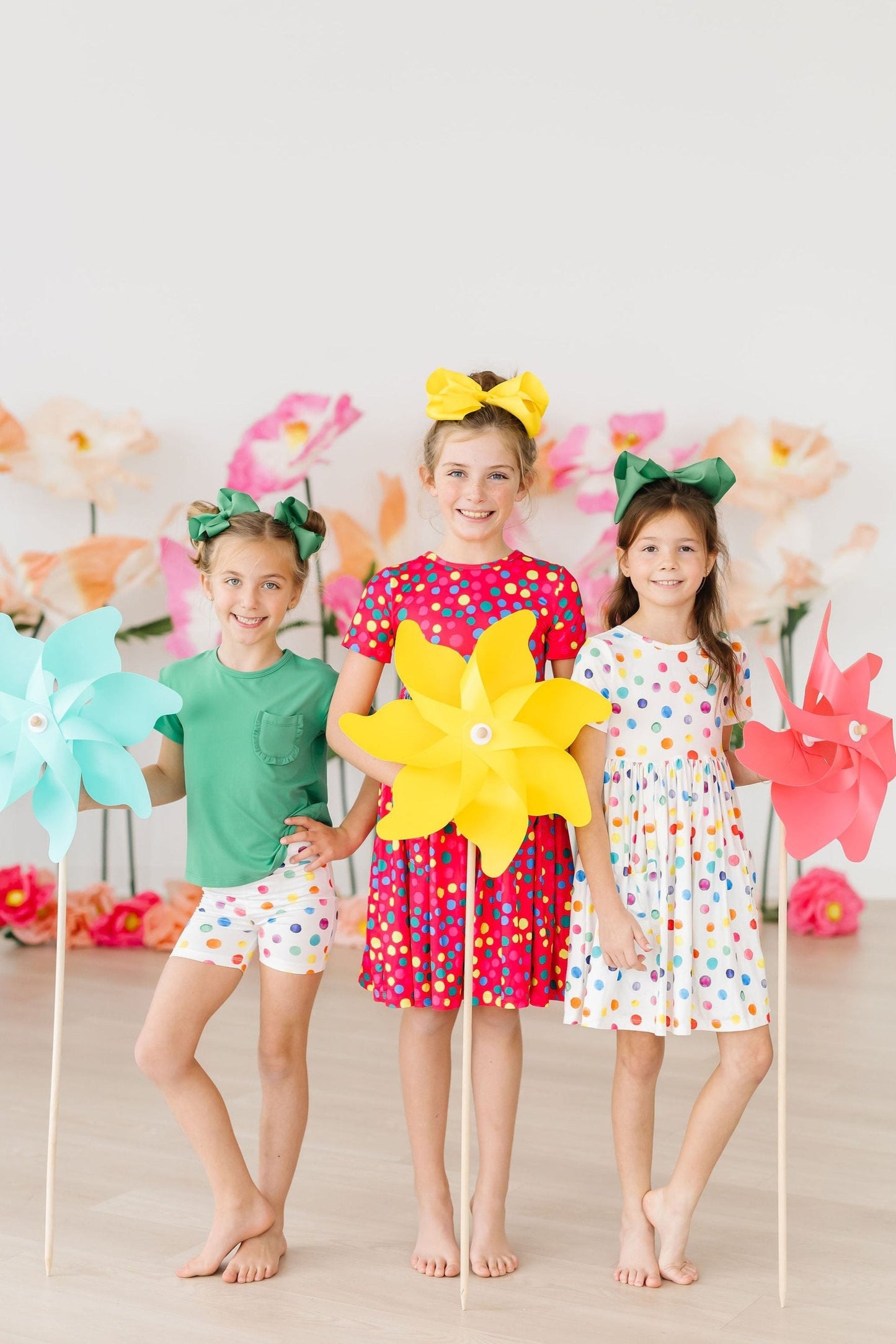 Polka Dot Party Pocket Twirl Dress