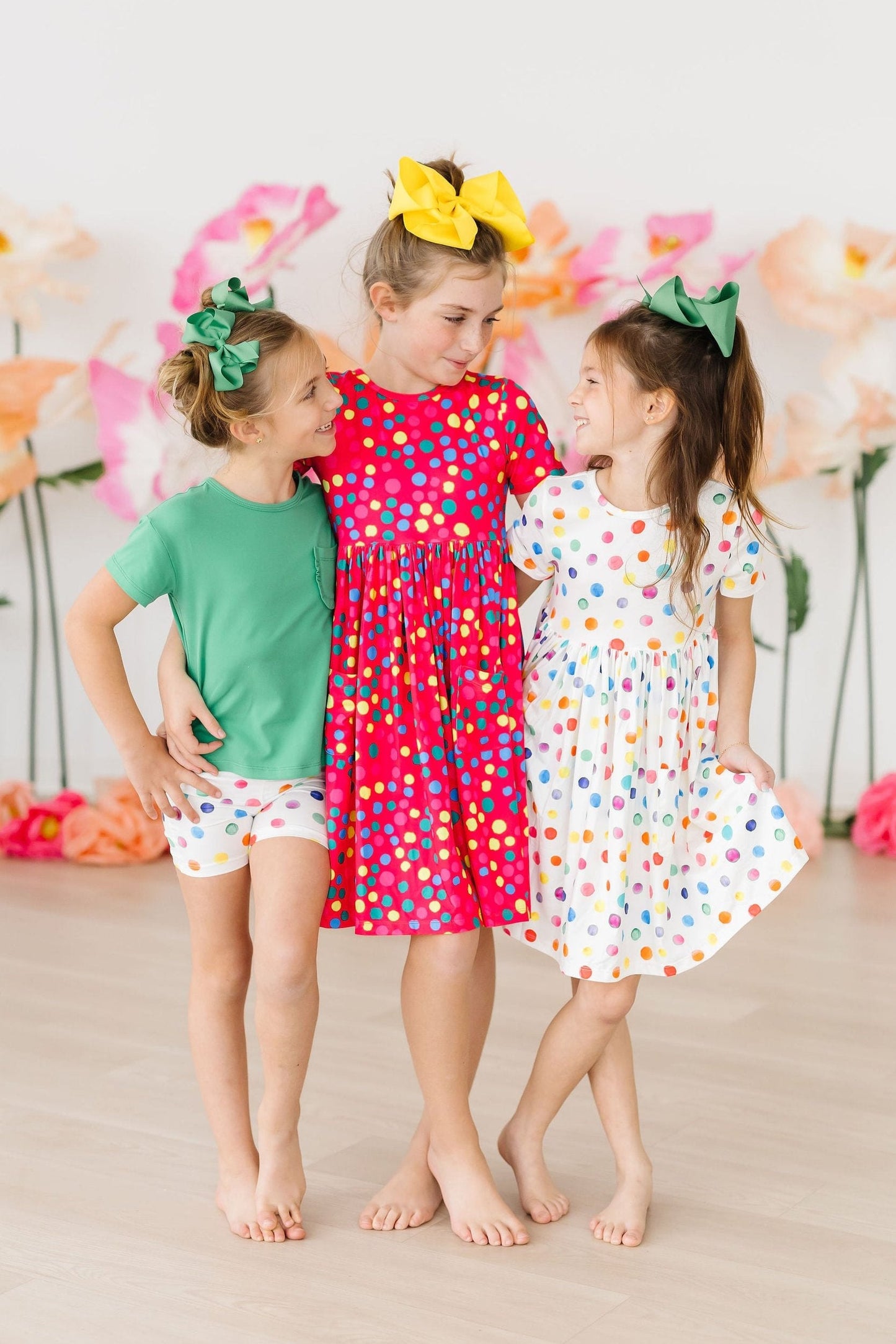 Polka Dot Party Pocket Twirl Dress
