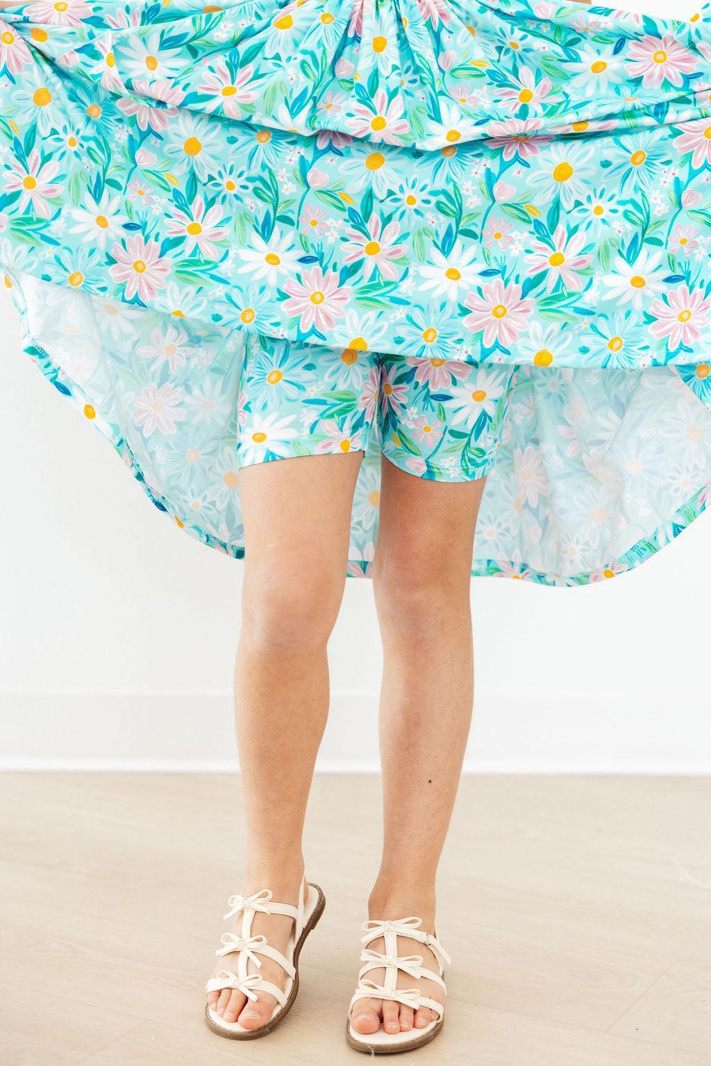 Preppy Daisies Pocket Twirl Dress